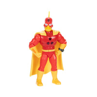 Radioactive Man Premium Action Figure The Simpsons 5in Scale by Jakks Pacific in red and yellow costume with cape