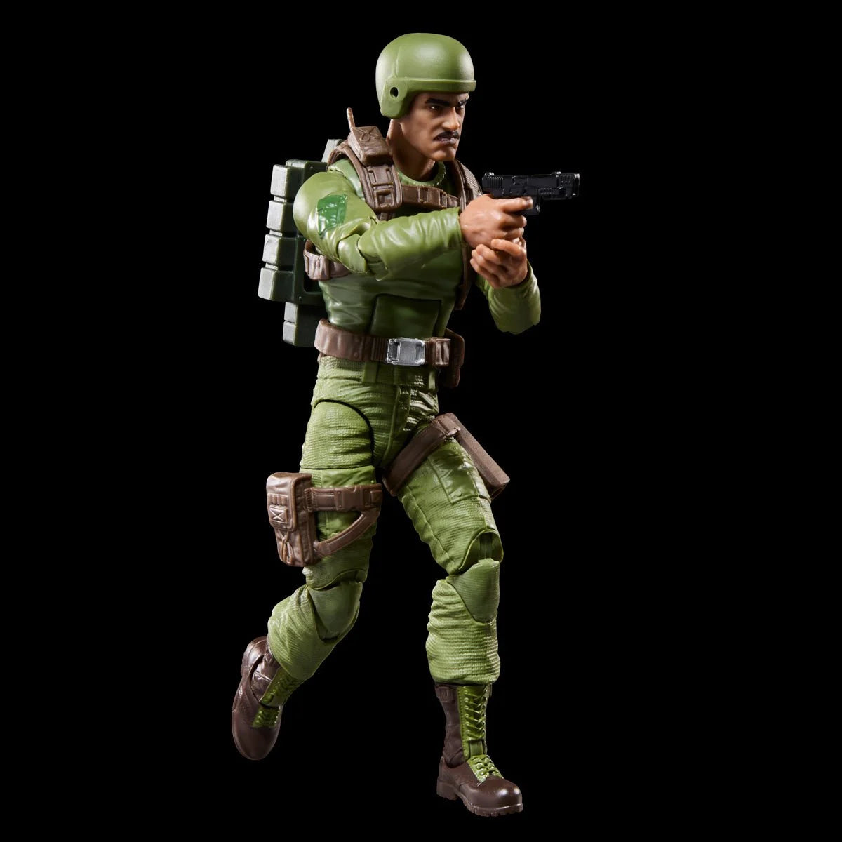 Rafael “Zap” Melendez "Retro Cardback" G.I. Joe Classified Series 6 inch Action Figure by Hasbro in combat pose