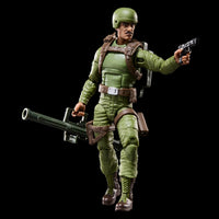 Rafael “Zap” Melendez "Retro Cardback" G.I. Joe Classified Series 6 inch Action Figure by Hasbro in military gear holding weapons