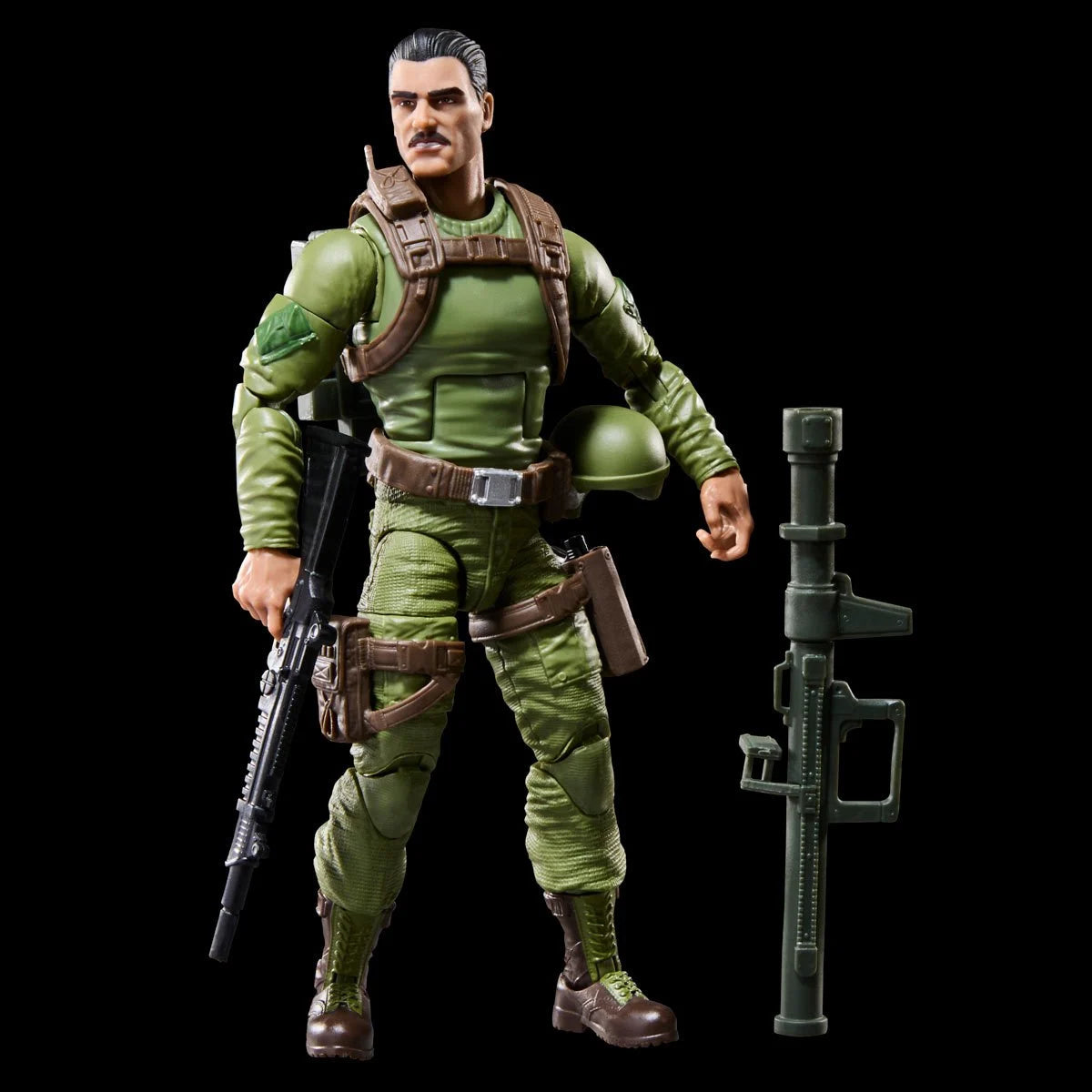 Rafael “Zap” Melendez "Retro Cardback" G.I. Joe Classified Series 6 inch Action Figure by Hasbro with weapons accessory