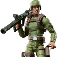 Rafael “Zap” Melendez "Retro Cardback" G.I. Joe Classified Series 6 inch Action Figure by Hasbro in military gear with launcher.