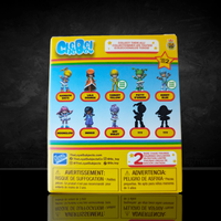 Packaging back of Rainbow Brite Wave 2 collectible figures by The Loyal Subjects showing character lineup and rare chase figures.