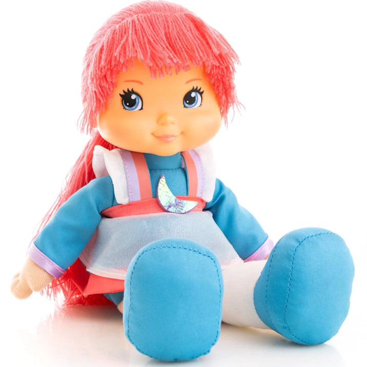 Tickled Pink 12-inch plush doll from The Loyal Subjects featuring soft fabric and vibrant yarn hair details