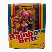 Loyal Subjects 2.5 inch Tickled Pink CheeBee figure celebrating 40 years of Rainbow Brite in colorful packaging