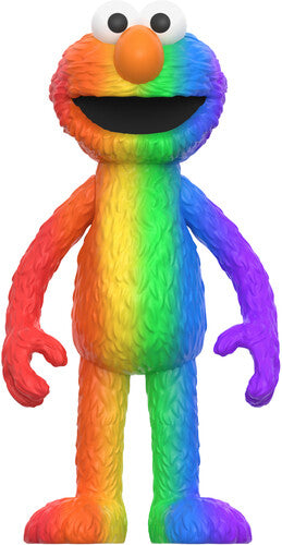 Elmo (Rainbow) – Sesame Street ReAction Exclusive U‑Pick Action Figure