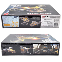 The Mandalorian & Grogu Razor Crest 1/72 Scale Model Kit Star Wars AMT