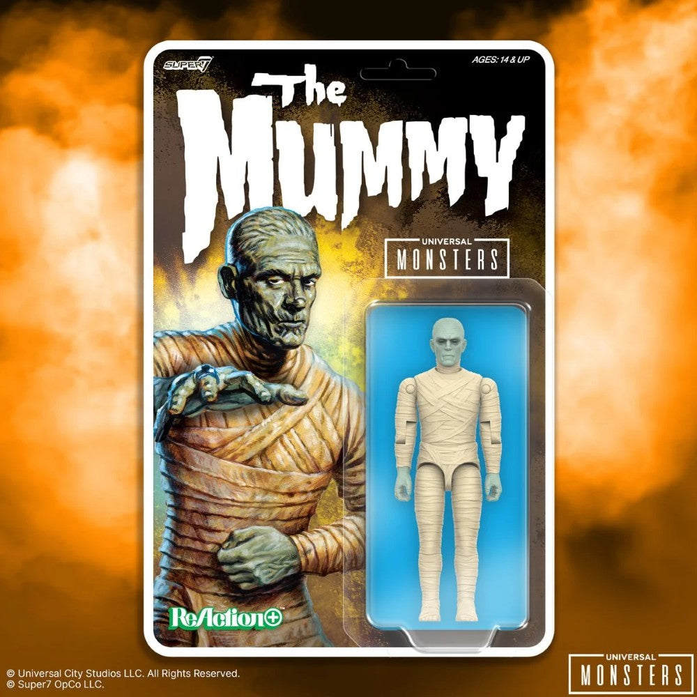 Universal Monsters The Mummy 3 3/4-inch ReAction+ Figure