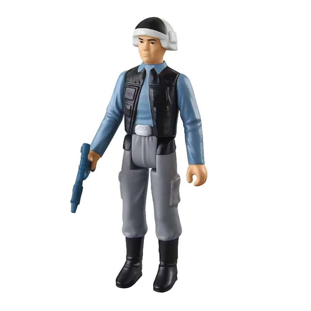 Rebel Fleet Trooper Star Wars Retro Collection Action Figure by Hasbro with Blaster 3.75 in standing with blaster