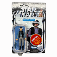 Rebel Fleet Trooper Star Wars Retro Collection Action Figure by Hasbro with Blaster 3.75 in in packaging