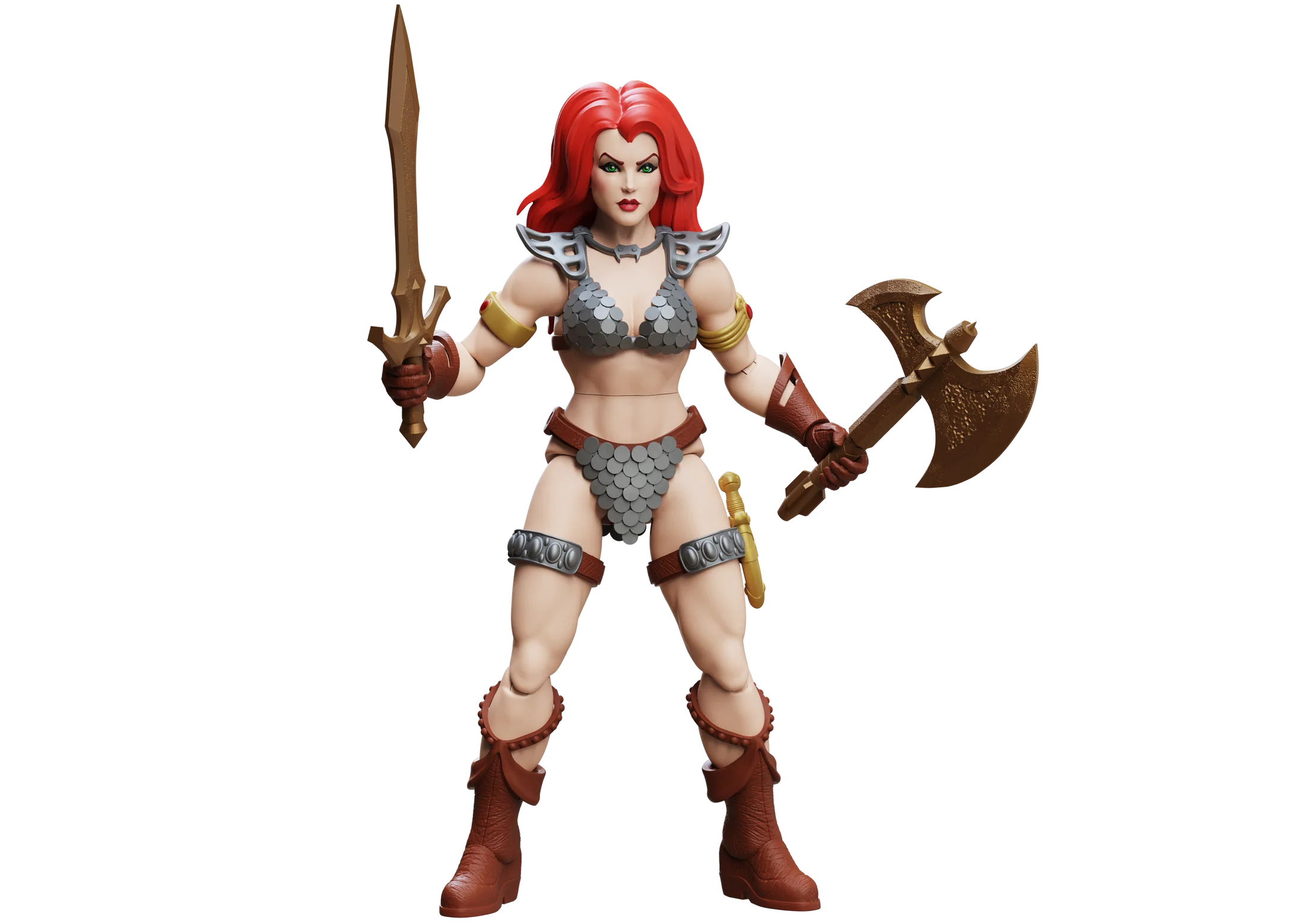 Red Sonja Hero H.A.C.K.S. 1:18 Scale Action Figure - Boss Fight Studio