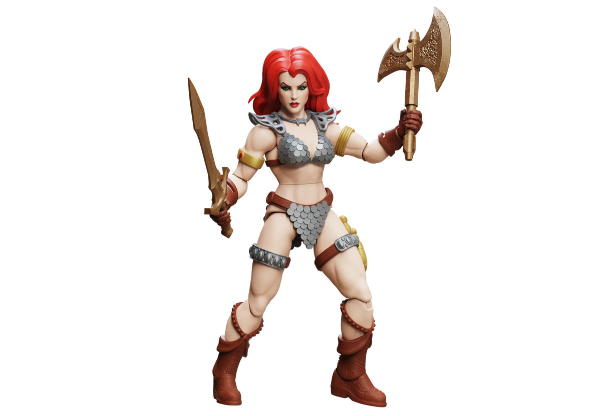 Red Sonja Hero H.A.C.K.S. 1:18 Scale Action Figure - Boss Fight Studio