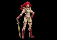 Red Sonja: Gold and Red Limited Edition Epic H.A.C.K.S. 1:12 Scale Action Figure - Boss Fight Studio