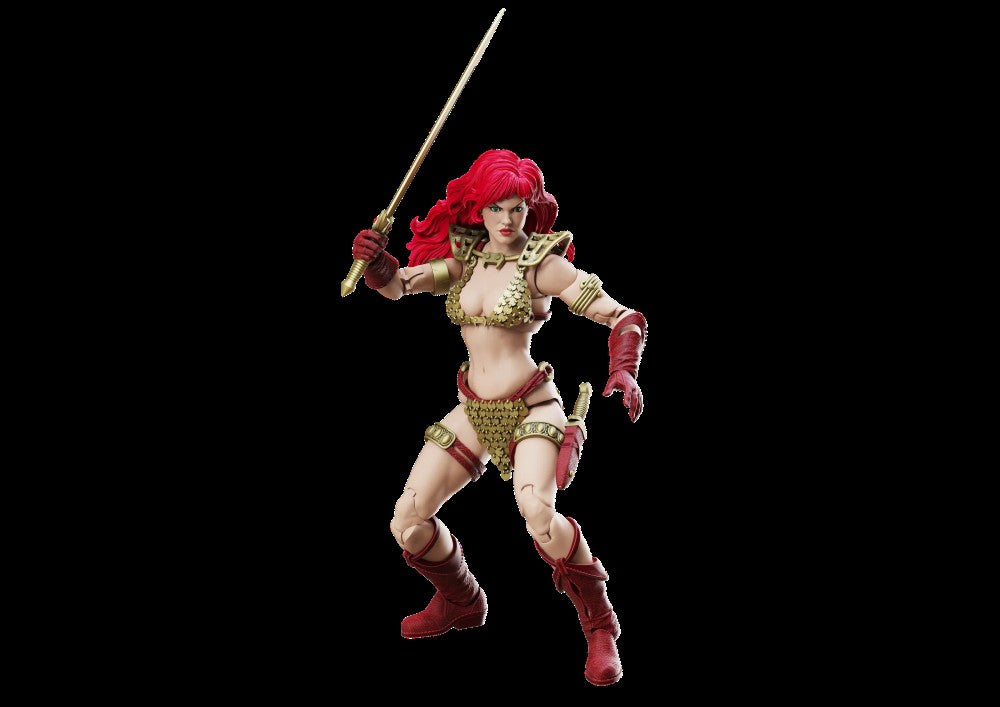 Red Sonja: Gold and Red Limited Edition Epic H.A.C.K.S. 1:12 Scale Action Figure - Boss Fight Studio