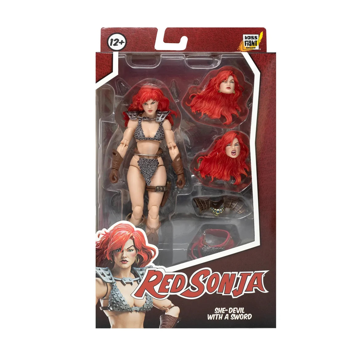 Red Sonja Boss Fight Studio Epic H.A.C.K.S. 1:12 Scale Action Figure Wave 1 Set of 3