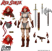 Red Sonja 50th Anniversary Epic H.A.C.K.S. 1:12 Scale Action Figure - Boss Fight Studio