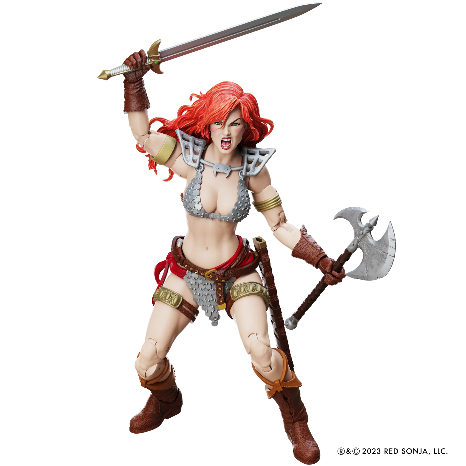 Red Sonja 50th Anniversary Epic H.A.C.K.S. 1:12 Scale Action Figure - Boss Fight Studio