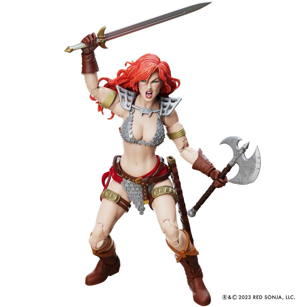 Red Sonja 50th Anniversary Epic H.A.C.K.S. 1:12 Scale Action Figure - Boss Fight Studio