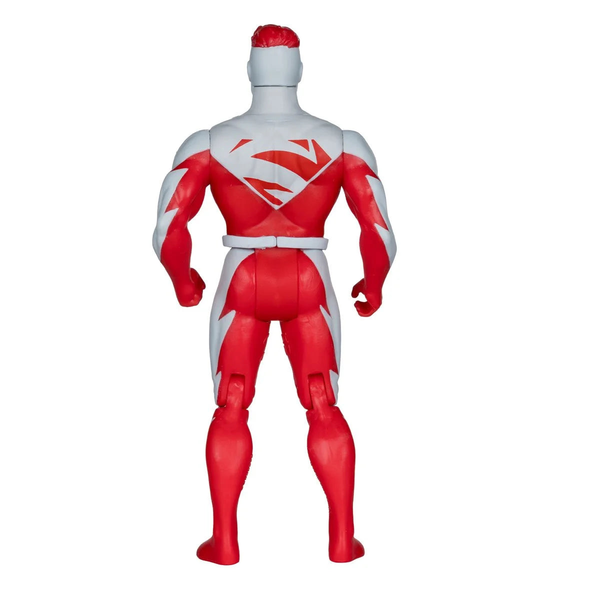 Superman Red 4.5-Inch Action Figure - DC Super Powers Wave 15 McFarlane Toys, back view