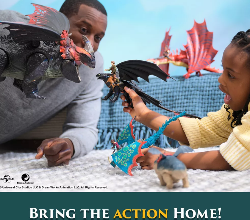How to Train Your Dragon Titan Red Death Action Figure Toy