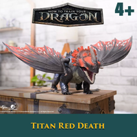 How to Train Your Dragon Titan Red Death Action Figure Toy
