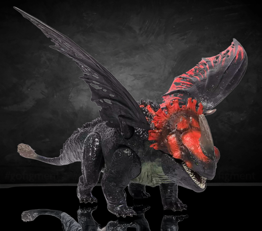 How to Train Your Dragon Titan Red Death Action Figure Toy