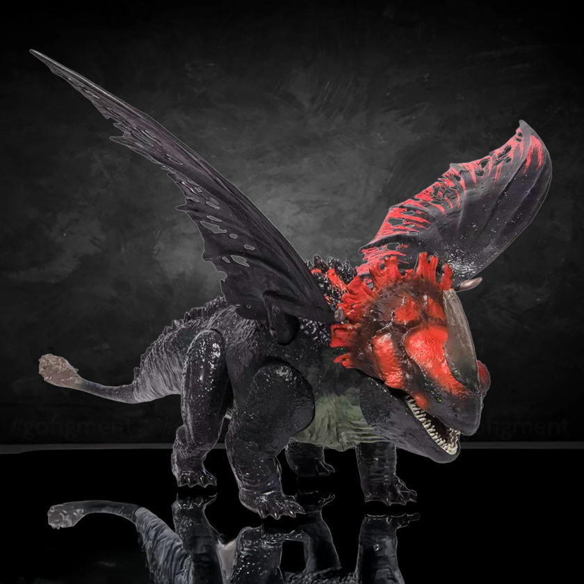 How to Train Your Dragon Titan Red Death Action Figure Toy