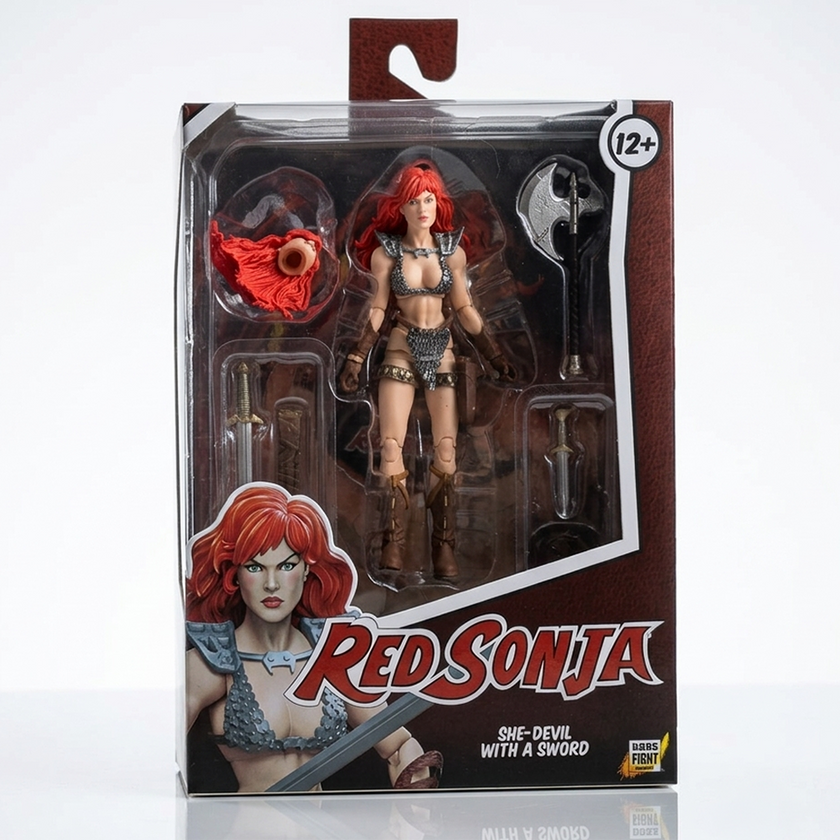 Hero H.A.C.K.S. Red Sonja 1:18 Scale Action Figure by Boss Fight