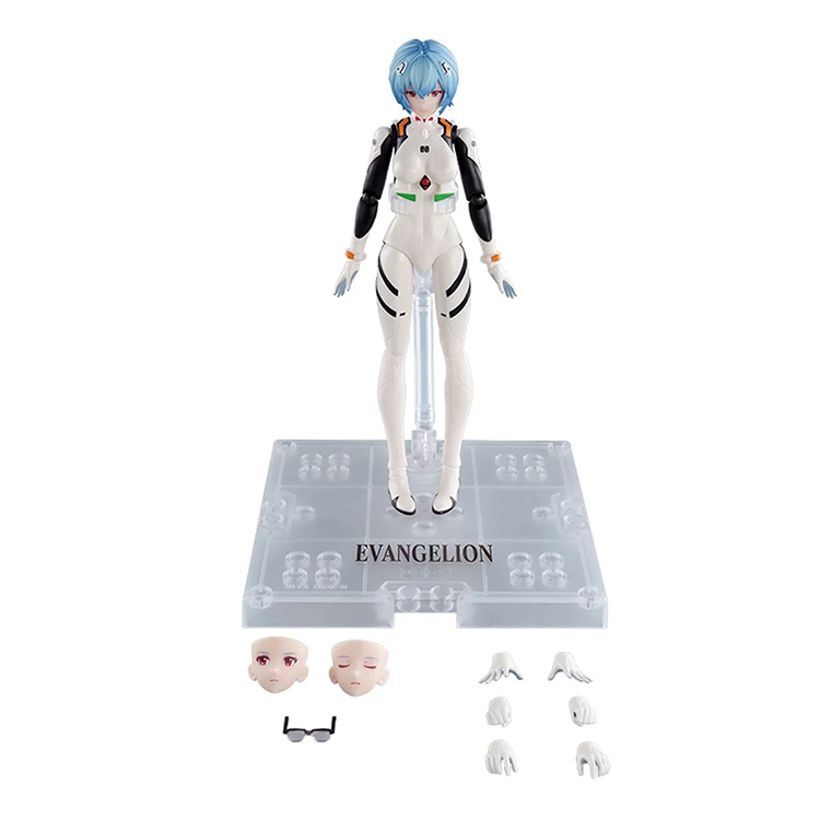 Rei Ayanami Entry Plug Interior Model Kit Neon Genesis Evangelion Fantastics Series by Kotobukiya with accessories and stand.