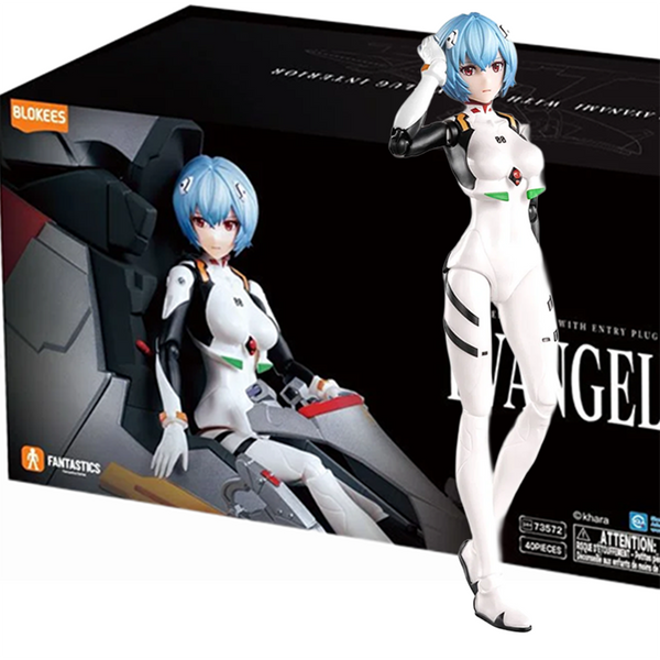 Rei Ayanami Entry Plug Interior 7.5" Model Kit Neon Genesis Evangelion Fantastics Series With Metal Coating