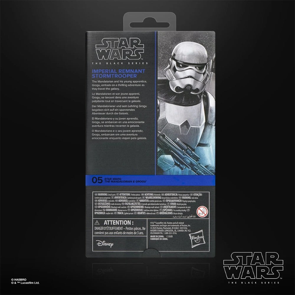 Imperial Remnant Stormtrooper Hasbro Star Wars The Black Series 6-Inch Action Figure packaging