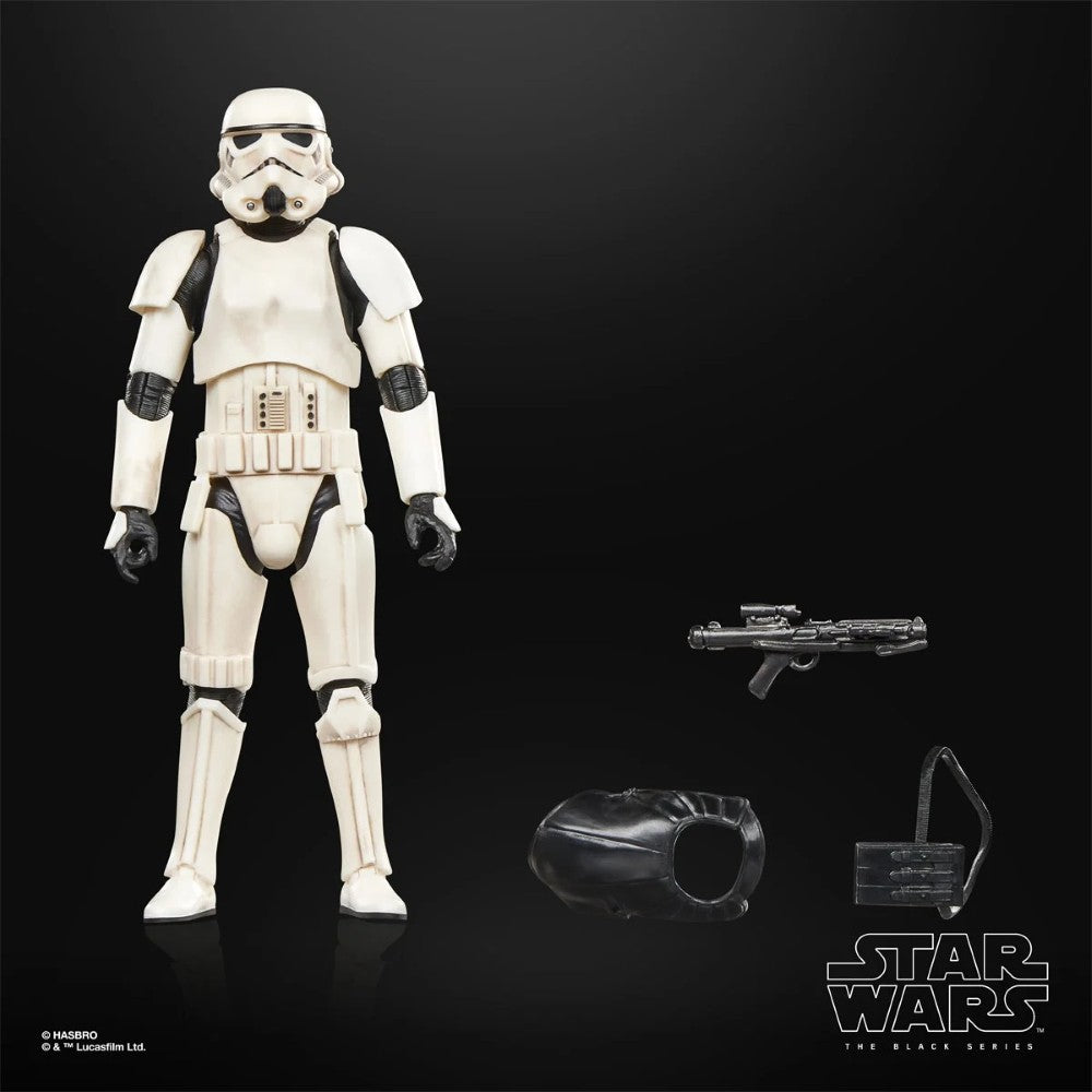 Imperial Remnant Stormtrooper Hasbro Star Wars The Black Series 6-Inch Action Figure with blaster accessory