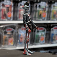 “Suicide” Metallic Blue Graffiti Male Zombie Return of the Living Dead Blind Box Action Figure