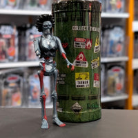 “Trash” Metallic Blue Graffiti Female Zombie Return of the Living Dead Blind Box Individual Figure