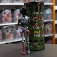 “Trash” Metallic Blue Graffiti Female Zombie Return of the Living Dead Blind Box Individual Figure