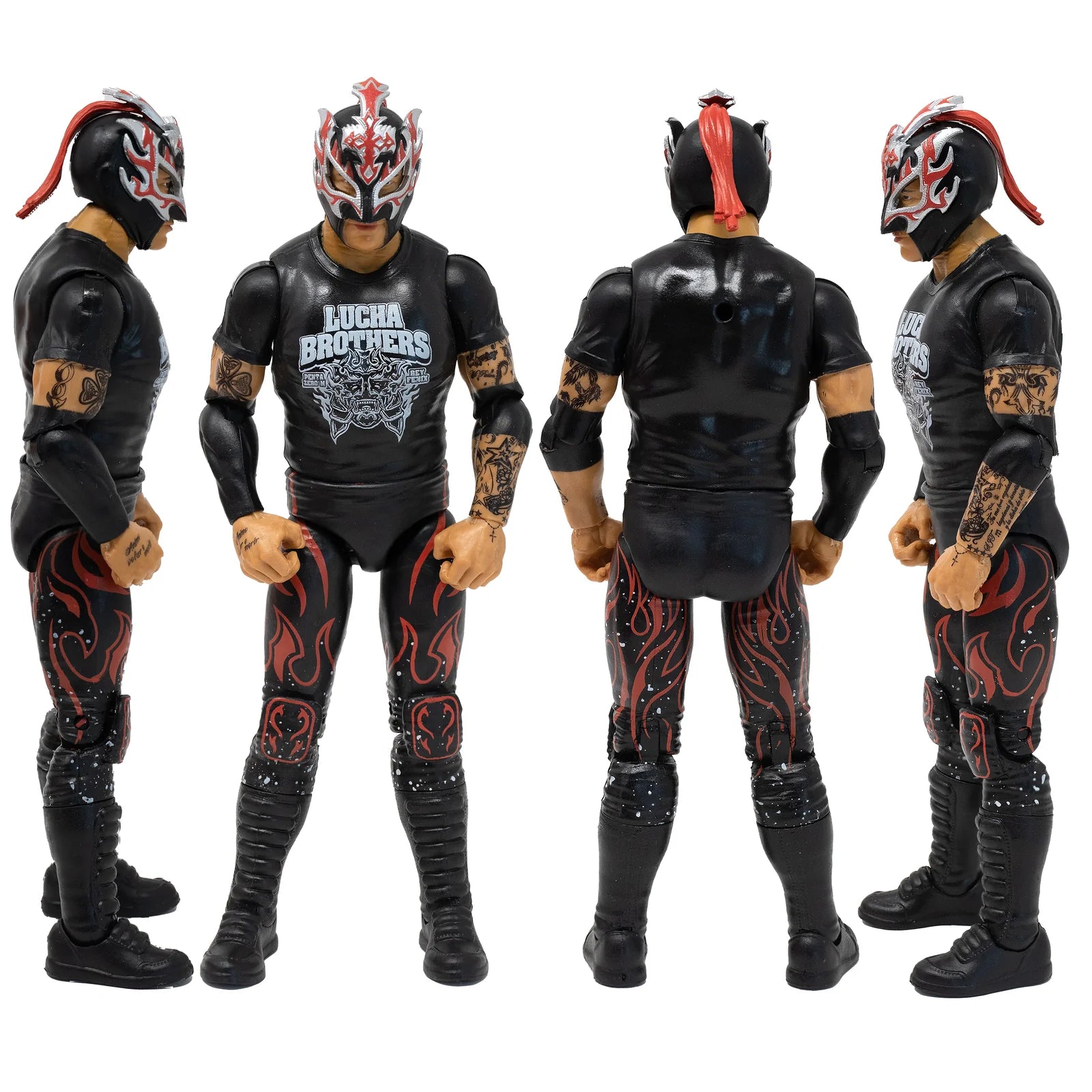 Rey Fenix Legends of Lucha Libre Fanaticos 6" Action Figure – "Animo" Edition (1:12 Scale)