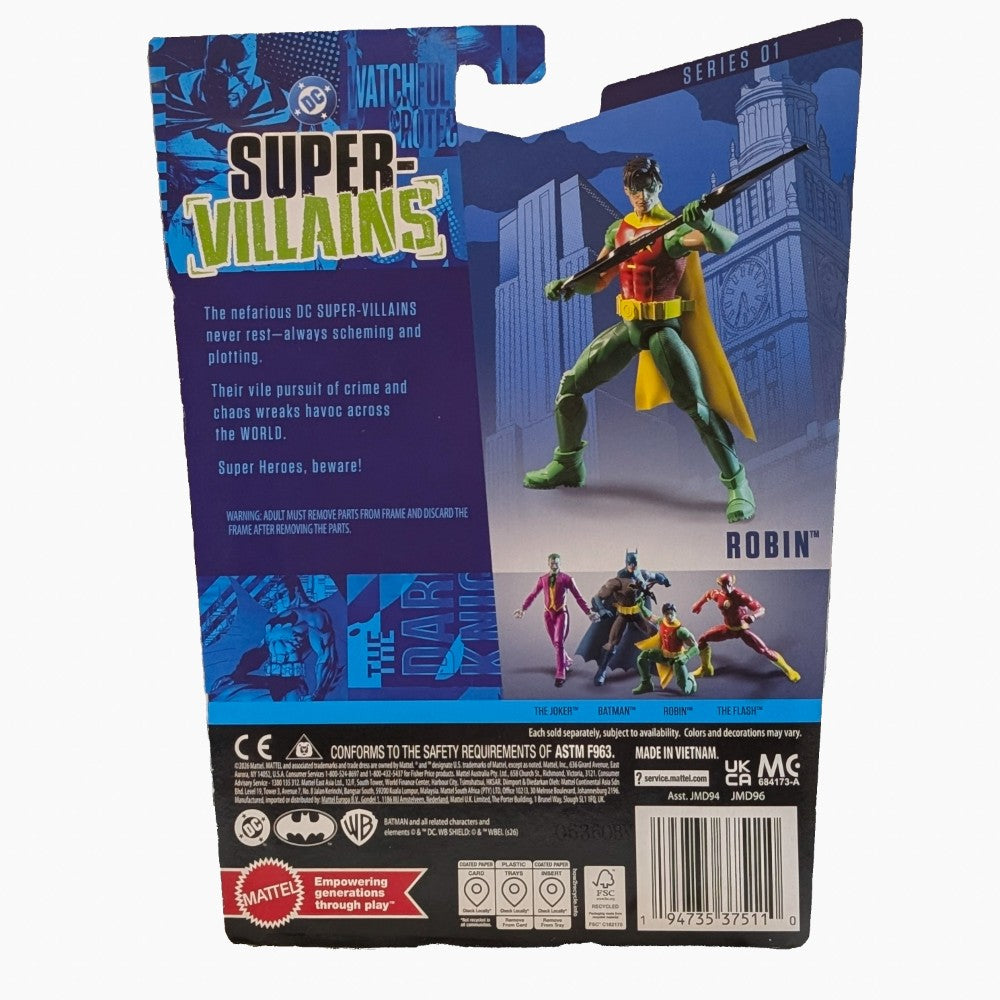 Robin DC Core Wave 1 Action Figure with Accessories Mattel