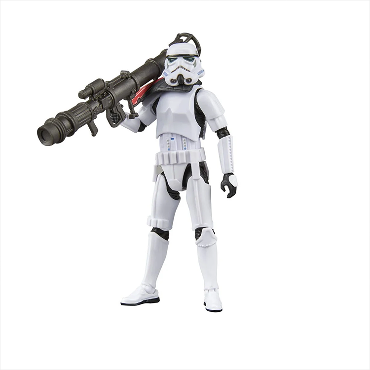 Kenner Star Wars Vintage Collection 3 3/4-inch Rocket Stormtrooper action figure with rocket launcher accessory