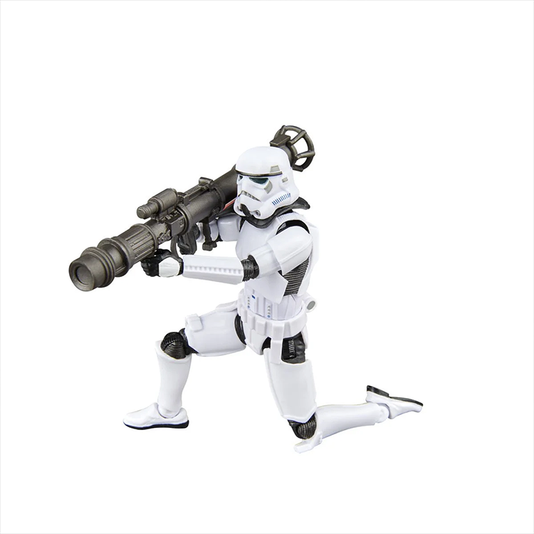 Kenner Star Wars Vintage Collection 3 3/4-inch Rocket Stormtrooper action figure with rocket launcher accessory