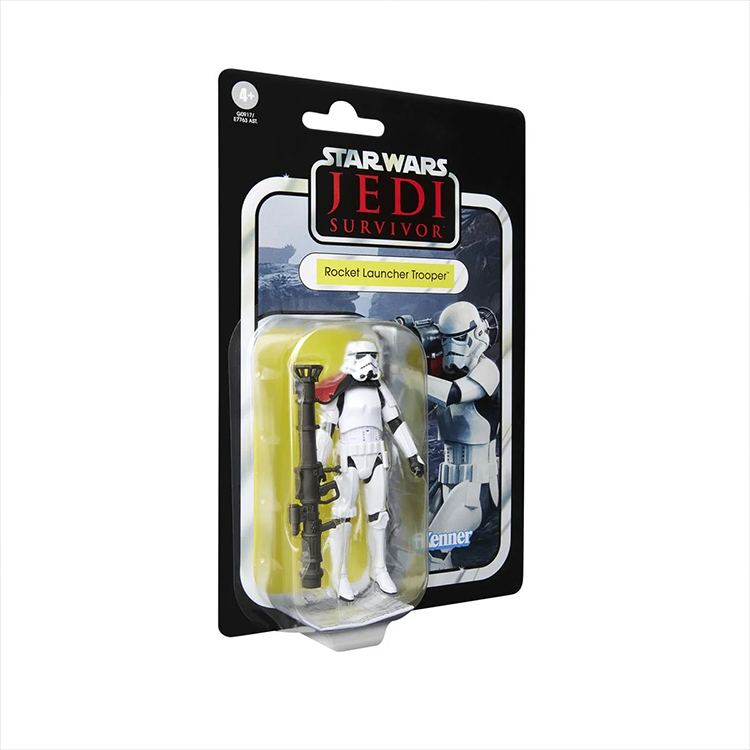 Kenner Star Wars Vintage Collection 3 3/4-inch Rocket Launcher Trooper action figure in packaging