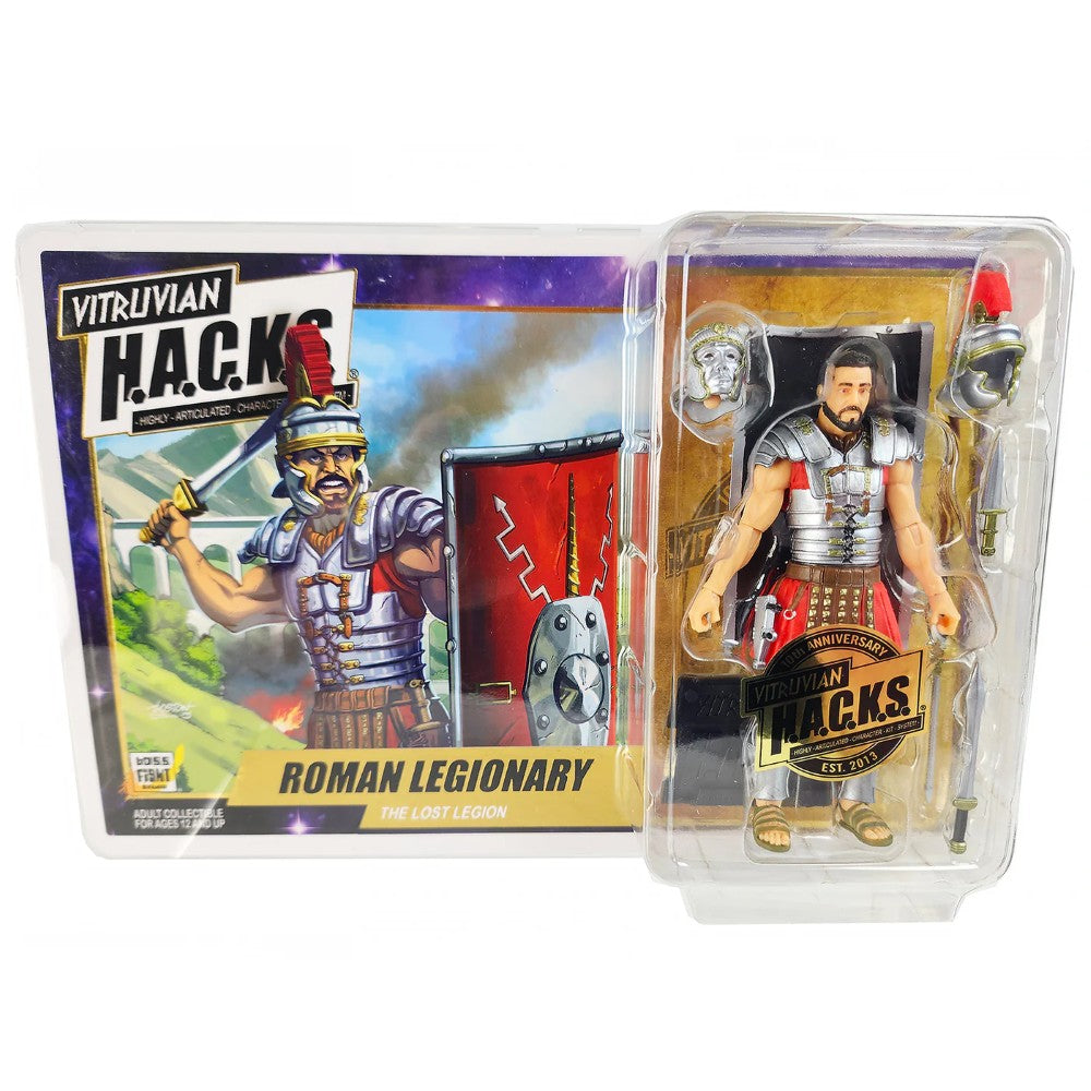 Roman Legionary (10th Anniversary Edition) -Vitruvian H.A.C.K.S. 1:18 Scale Action Figure