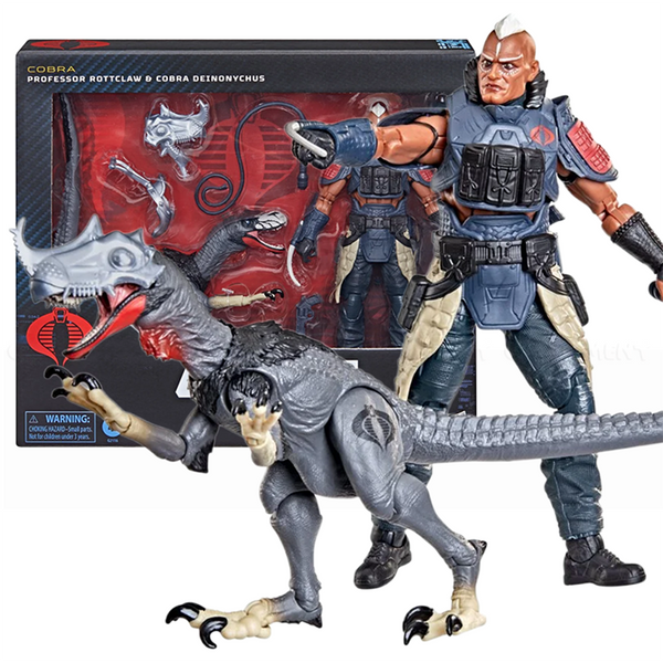 Rottclaw & Cobra Deinonychus GI Joe Classified 1:12 scale 6" Series Action Figure by Hasbro with detailed accessories
