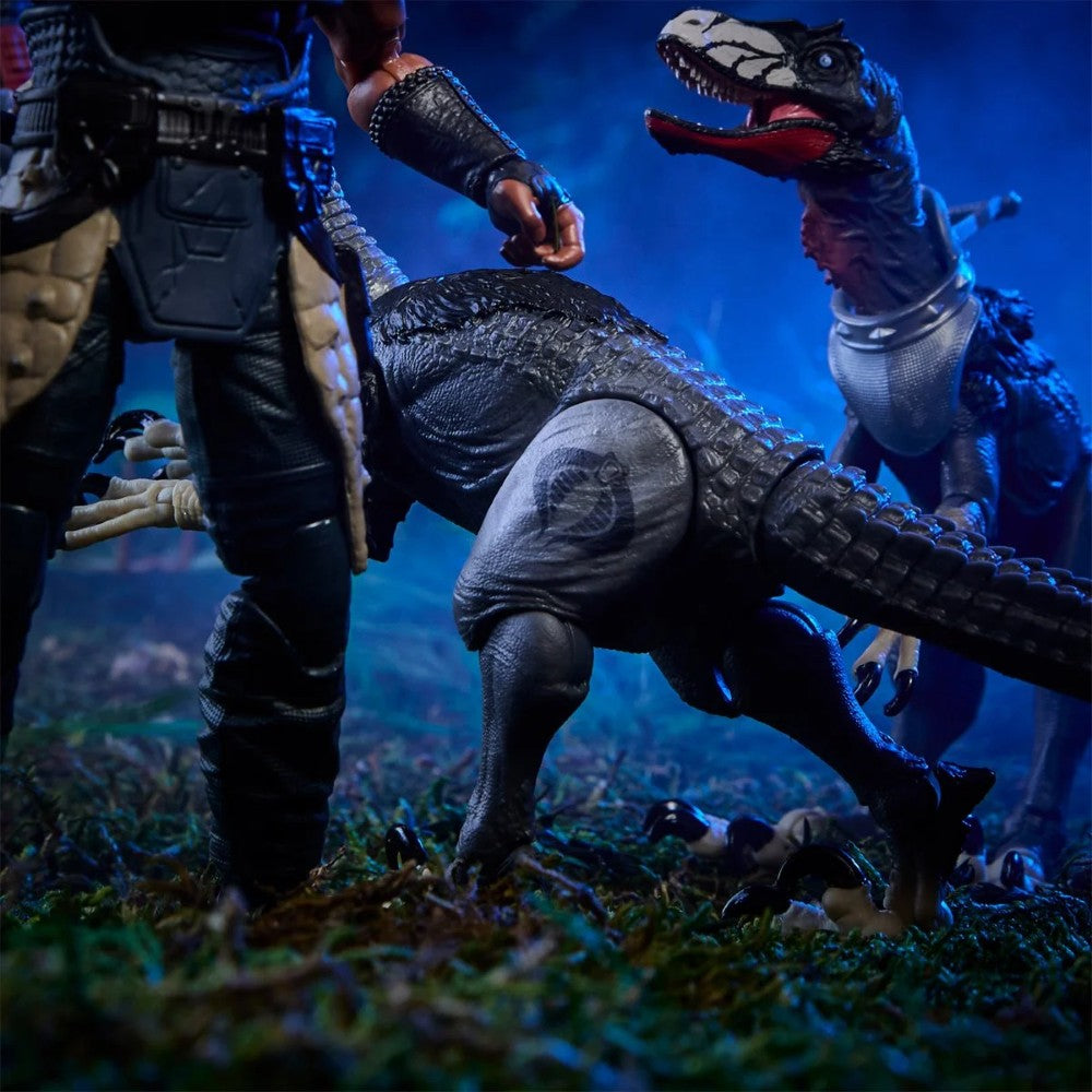 Rottclaw & Cobra Deinonychus GI Joe Classified 1:12 scale 6" Series Action Figure by Hasbro in detailed dynamic pose.