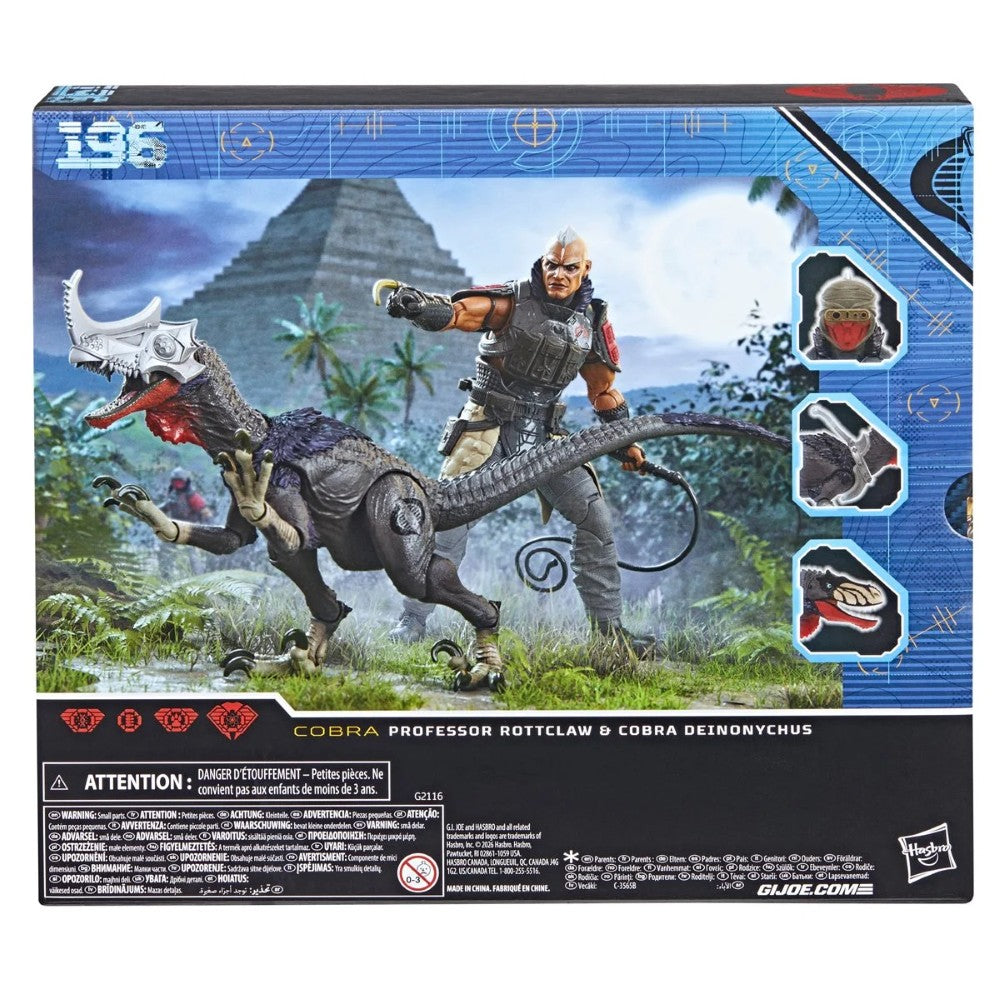 Rottclaw & Cobra Deinonychus GI Joe Classified 1:12 scale 6" Series Action Figure