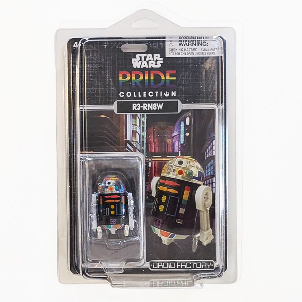 R3-RN8W Star Wars Pride Collection 3.75 Action Figure Disney Droid Factory Rainbow packaged collectible