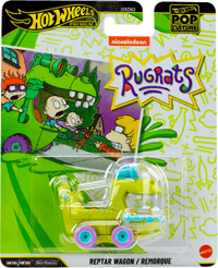 Hot Wheels Rugrats Reptar Car - Pop Culture 2026 Premium Die-Cast Vehicle