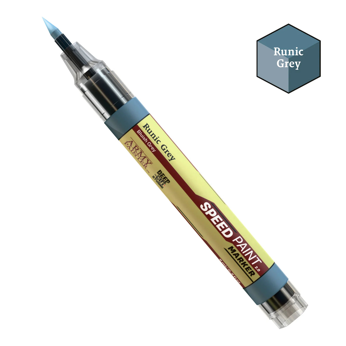 Runic Grey Army Painter Speedpaint Marker - One-Coat Miniature Paint SM1039P