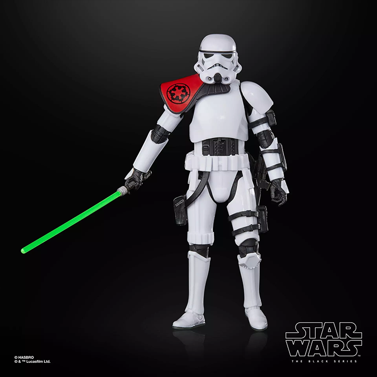 Star Wars The Black Series Sergeant Kreel 6-inch figure with lightsaber and detailed armor by Hasbro