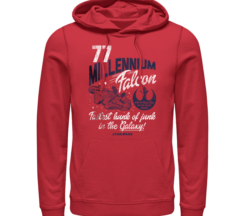 Men's Star Wars Falcon Fly By Lightweight Hoodie