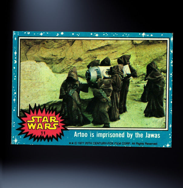 Image of #12 The droids are reunited! 1977 Topps Star Wars Trading Card