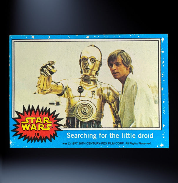 Image of #20 Hunted by the Sandpeople! 1977 Topps Star Wars Trading Card